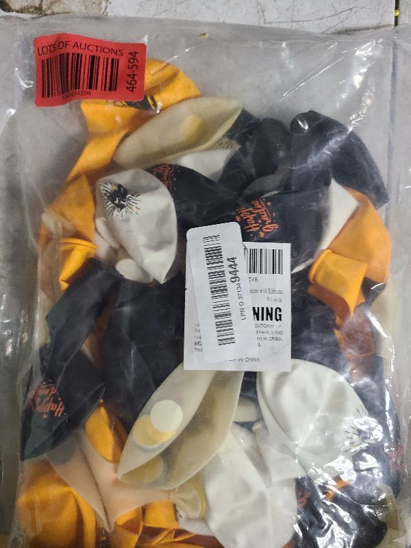 Photo 1 of 78 Pack Graduation Balloons 2025 Graduation Decorations - 12 Inch Black Gold Congrats Grad Balloons with Ribbons for Class of 2025 Grad Party Decorations, Grad Decor Supplies
