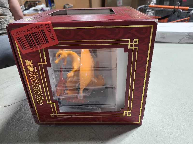 Photo 1 of **ONLY MAIN CARD**
Pokémon TCG: Charizard ex Super-Premium Collection (3 Foil Promo Cards, 1 Card-Display Figure & 10 Booster Packs)