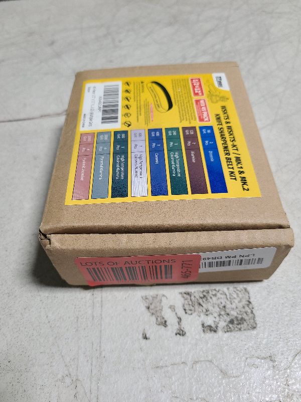 Photo 1 of 45-Piece 1/2" x 12" Knife Sharpener Sanding Belt Kit for Work Sharp Knife & Tool Sharpener (WSKTS & WSKTS-KT/Mk.1 & Mk.2) - Multiple Grits