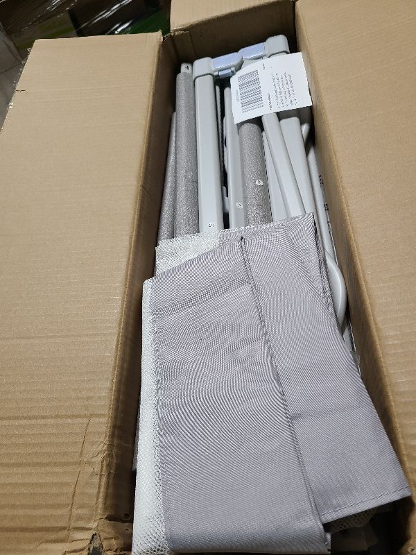 Photo 1 of Abdtech Bed Guard Rail for Toddlers - 3 Sides Safety Baby Bed Rail Guard with Reinforced Large S-Shape, Infants Height Adjustment Guardrail for King Size Bed -3 Pack, 78.7x78.7x74.8”