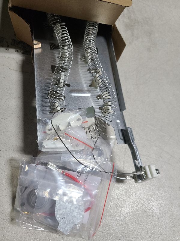 Photo 1 of 3387747 WP3387747 Dryer Heating Element Kit-Compatible With Whirlpool Cabrio Kenmore He2 Kenmore Elite He3 Maytag Dryers- GEW9250PW0 GEQ9800PW1 WD05X30818 GEQ9800PW2 GEQ9800PW1 MEDB835DW4 By TOMOON