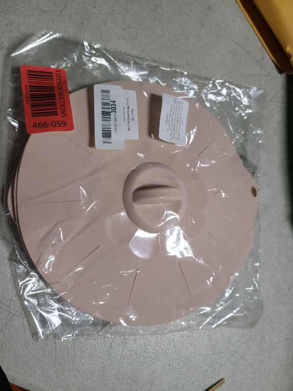 Photo 1 of 4 Pack 9.4" Silicone Lids for Cups Bowls Plates Pans, Microwave Splatter Cover, Kitchen Containers Lids Cover for Food Storage, Large