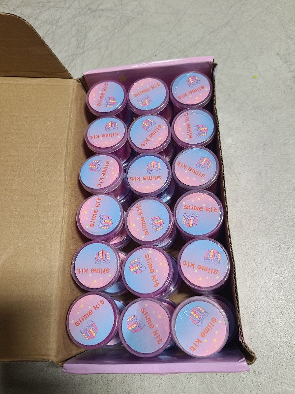 Photo 1 of 36 Packs Unicorn Slime Kit, Unicorn Party Favors for Kids, Pretty Stretchy & Non-Sticky Galaxy Slime Pack, Slime Party Favors for Girls & Boys Goodie Bag Stuffers