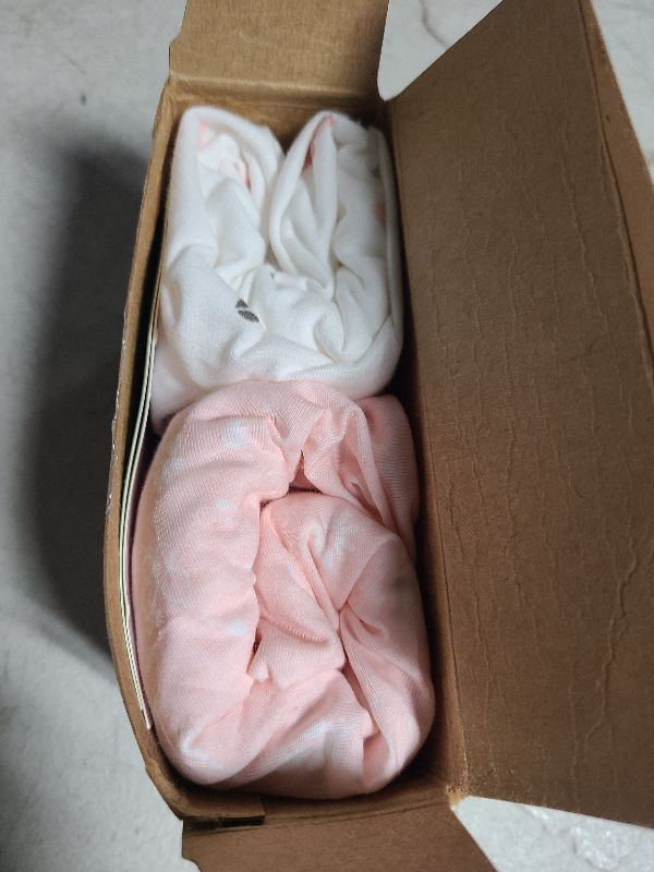 Photo 1 of 2-Pack Organic Changing Pad Covers for Girl,Boy, Neutral - 100% Cotton Changing Table Pad Cover,Soft Baby Nursery Diaper Changing Pad Sheets,Contour Changing Pads Liners,Change Pad Cover (Butterflies)