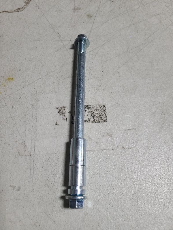 Photo 1 of 12mm 210mm Front Rear Axle with Bushing 5mm 20mm 30mm Fit for Pit Dirt Bike Moped Scooter QUAD ATV Mini Bike Parts 50cc 110cc 125cc