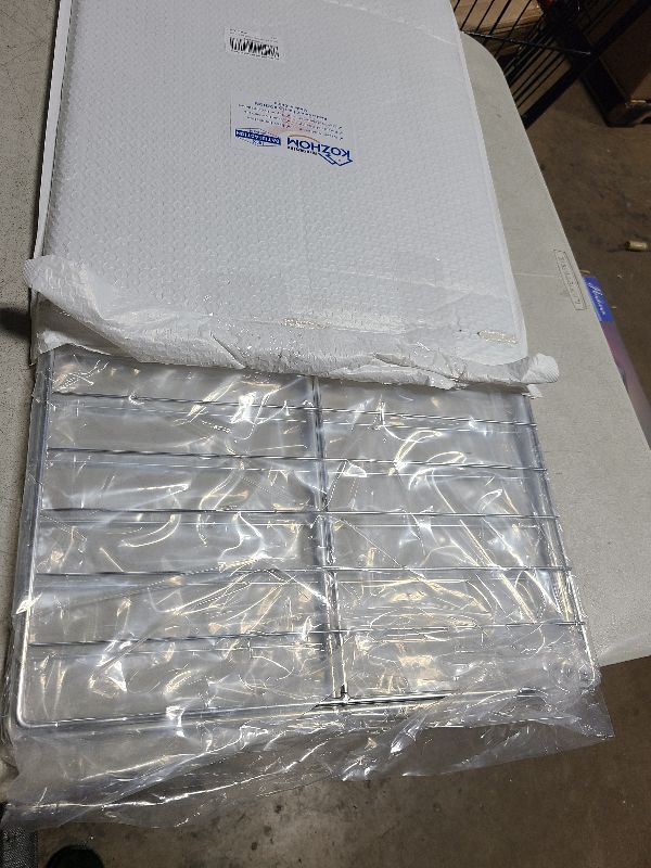 Photo 1 of [Upgraded] 2Pcs Range Oven Rack 316496201 for Frigidaire/Kenmore/Crosley/Electrolux Range Oven, Replaces 316496202, 316496207, AP4040129, PS1765356, 24.17’’ x 16’’ Size, Not Universal