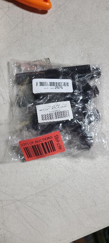Photo 1 of 8 Pack Metal Chip Clips, 3 Inch Wide Stainless Steel Heavy Duty Food Bag Clips, Black