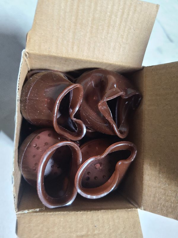 Photo 1 of 32 Pcs Silicone Chair Leg Floor Protectors for Hardwood Floors, Brown Felt Bottom Chair Leg Covers, Free Moving Table Leg Covers, Stool Leg Protectors Caps?Large fit : 1.3'' - 2''?