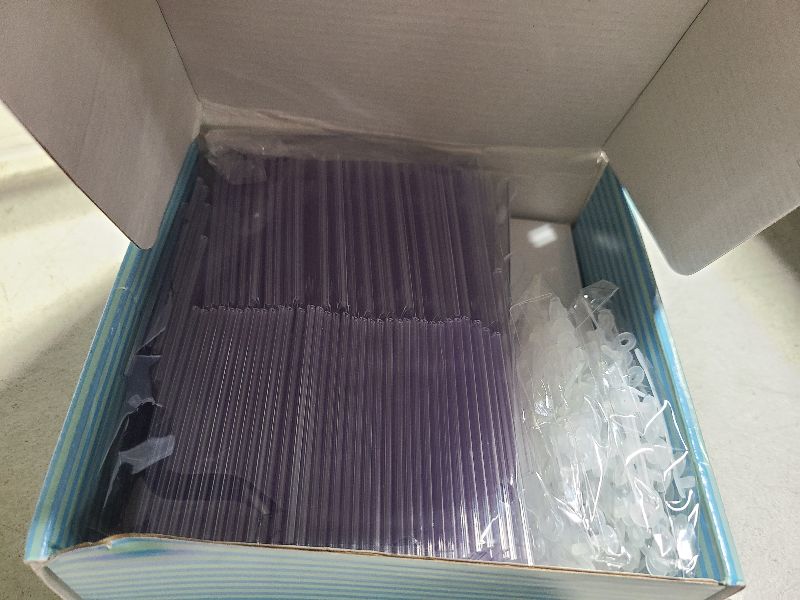 Photo 1 of 140 PCS Plastic Wire Shelf Label Holder - Shelf Label Holders 3.1" x 1.6", Wire Basket Label Holders with Hook and 140pcs Label Inserts