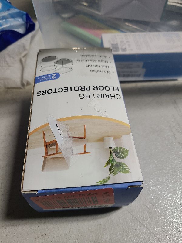Photo 1 of 32 Pcs Silicone Chair Leg Floor Protectors for Hardwood Floors, Brown Felt Bottom Chair Leg Covers, Free Moving Table Leg Covers, Stool Leg Protectors Caps?Large fit : 1.3'' - 2''?