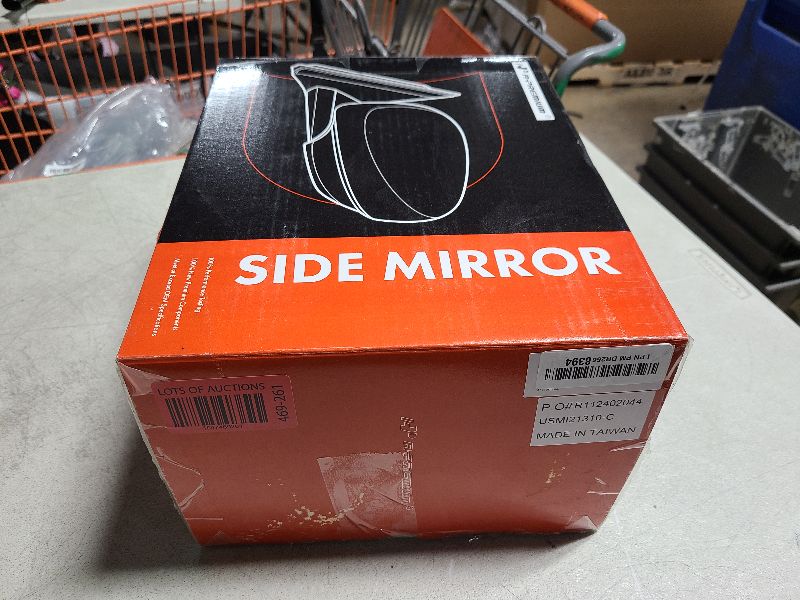 Photo 1 of A-Premium Driver Side Power Door Mirror - Compatible with Kia Forte 2017-2018 - Heated Manual Folding Black Outside Rear View Mirror - Replace# 87610B0000