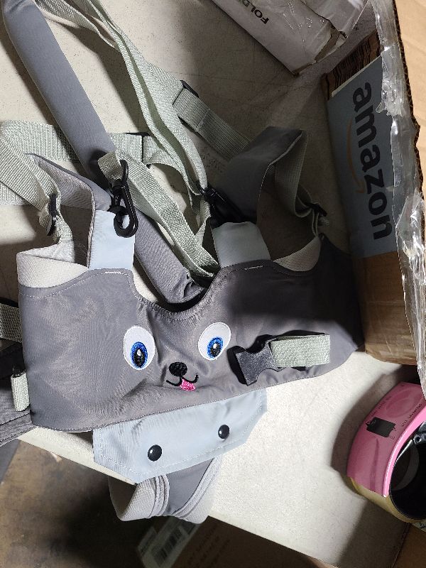 Photo 1 of 
Brand: HEEPDD
Infant Walking Aid Cute Breathable Baby Walking Harness Cartoon Pattern Portable Home Safe for 8-24 Months (Cardi Grey - Puppie) 