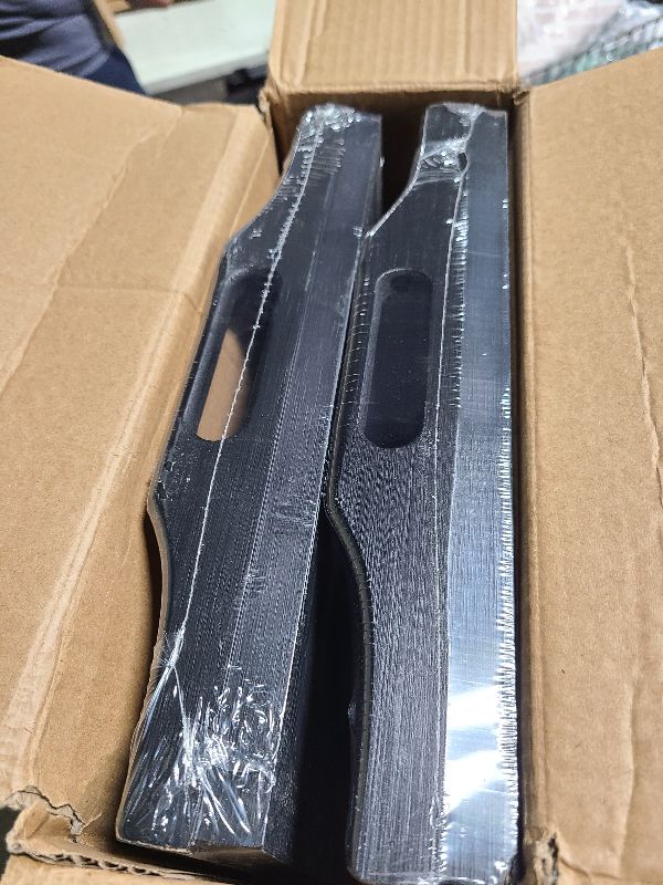 Photo 1 of 2 Pack Bed Tray Table Breakfast Trays Serving Tray Bamboo Bed Laptap Floding Legs with Handles and Phone Holders