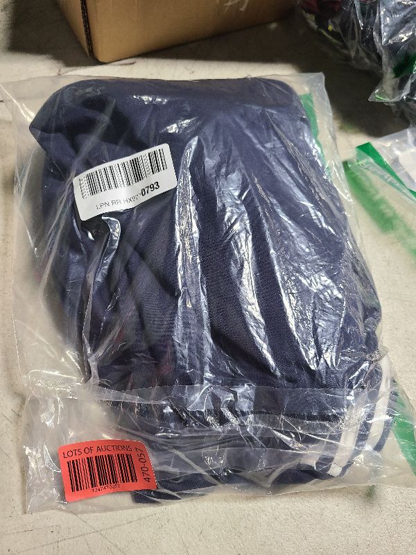 Photo 1 of adidas Men's Essentials Fleece 3-Stripes Full-Zip, Legend Ink, Small