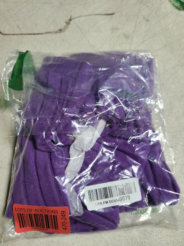 Photo 1 of Aalizzwell Girls Clothes 2T Toddler Fall Winter Fashion Rib Knit Slit Pants Outfit Spring Clothing Dark Purple