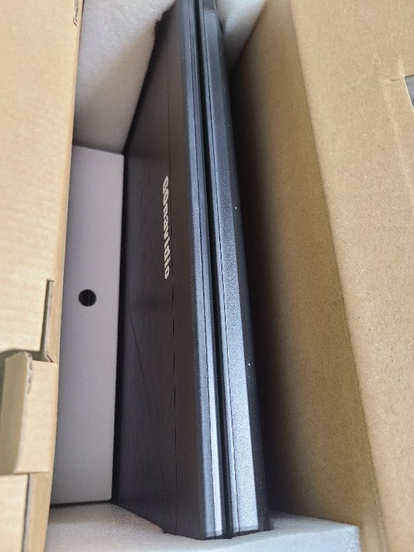 Photo 1 of 17.6" Portable Blu Ray DVD Player with 15.4" Screen, HDMI Input/Output, Sync Screen, 5 Hours Playing Time, 1080P MP4 MKV Video, Surround Audio, USB SD