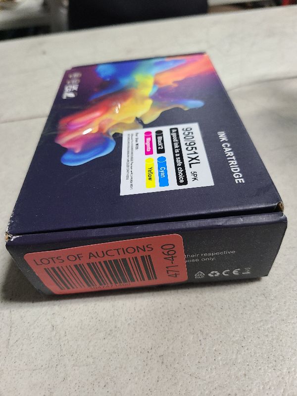 Photo 1 of 950XL 951XL Combo Compatible for HP 950 XL 951 XL Ink Cartridge Replacement for HP OfficeJet Pro 8600 8610 8620 8100 8630 8660 8640 8615 76DW 251DW (2 Black, 1 Cyan, 1 Magenta, 1 Yellow)