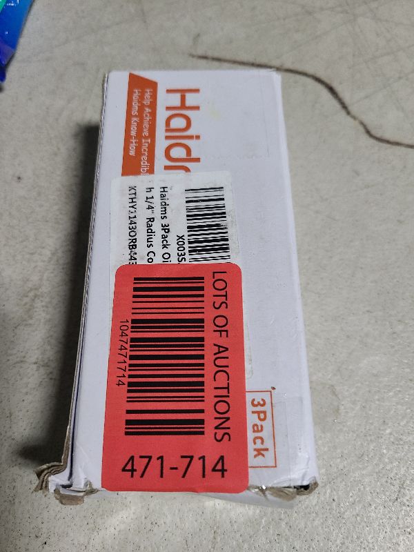 Photo 1 of 3Pack Haidms Oil Rubbed Bronze Door Hinges Heavy Duty Door Hinges Oil Rubbed Bronze Ball Bearing Stainless Steel Hinges with 1/4" Radius Corner