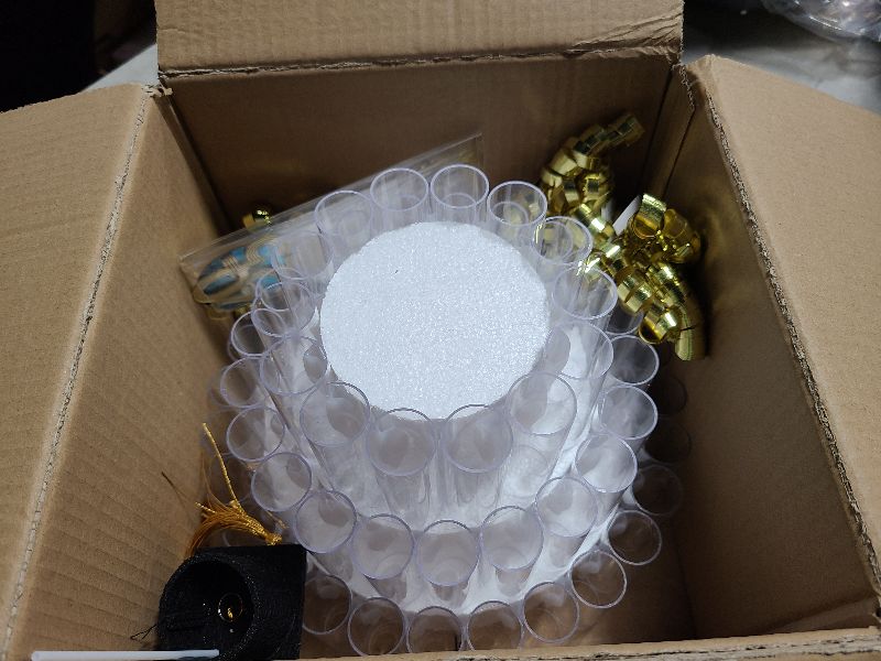 Photo 1 of 2025 Graduation Gifts -NO DIY- 3 Tier Grad Money Cake kit Surprise Gift Box for Cash Gift Pull Holder Dispenser Funny Decorations Class Party Supplies Ideas for Man Women High School College