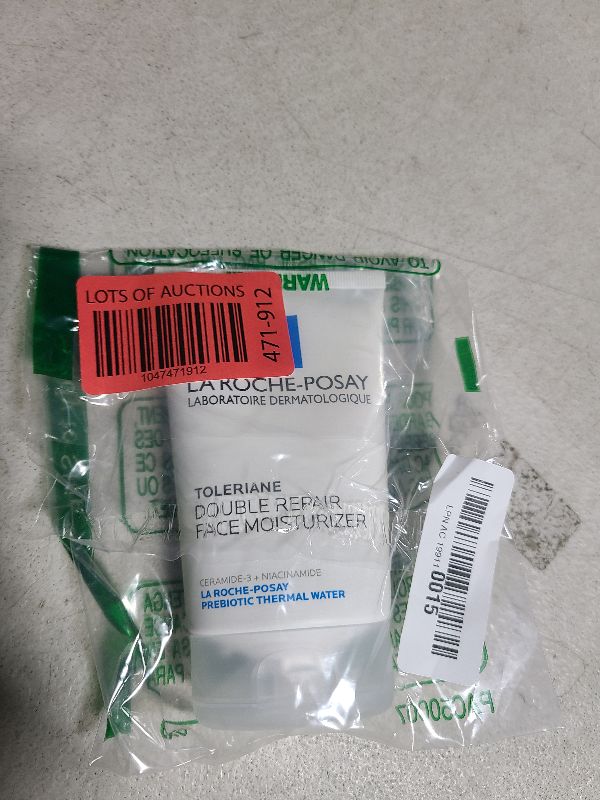 Photo 1 of La Roche Posay Toleriane Double Repair Face Moisturizer, Daily Moisturizer Face Cream with Ceramide and Niacinamide for All Skin Types, Oil Free, Fragrance Free