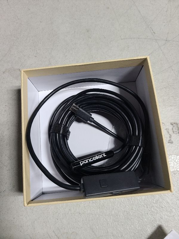 Photo 1 of 1920P Snake Inspection Borescope, Pancellent Type C Endoscope, Scope Camera with 8 LED Lights for Android and iOS Smartphone, iPhone, iPad, Samsung (16.5 FT/5M)