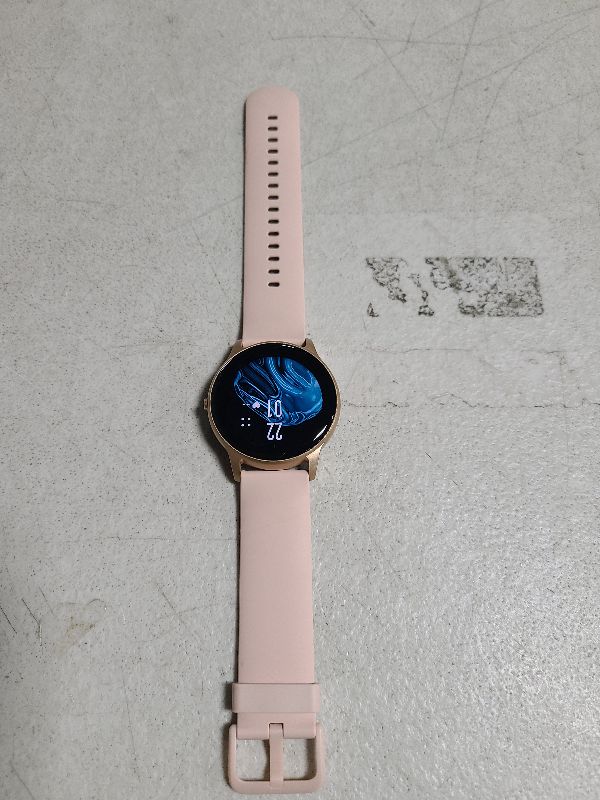 Photo 1 of AGPTEK Smart Watch for Women, 5ATM Waterproof Smartwatch for Android and iOS Phones, Fitness Tracker Watch with 100+ Sports Modes, Heart Rate Monitor Pedometer Sleep Monitor, Pink