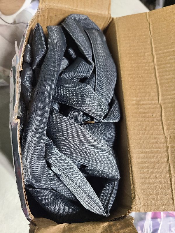 Photo 1 of 50ft Non-Expanding Garden Hose – Ultra-Light, Kink-Free, High-Pressure, Abrasion-Resistant, Durable, All-Weather, Eco-Friendly, Black&Gray