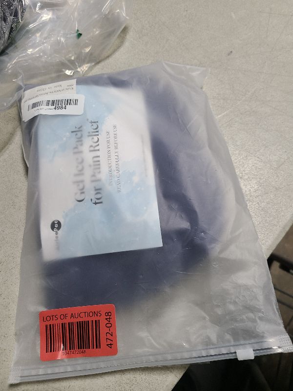 Photo 1 of AiricePac Ice Pack for Knee Pain Relief, Reusable Gel Ice Wrap for Injuries, Swelling, Knee Replacement Surgery, Cold Compress Therapy for Arthritis, Meniscus Tear and ACL, Blue