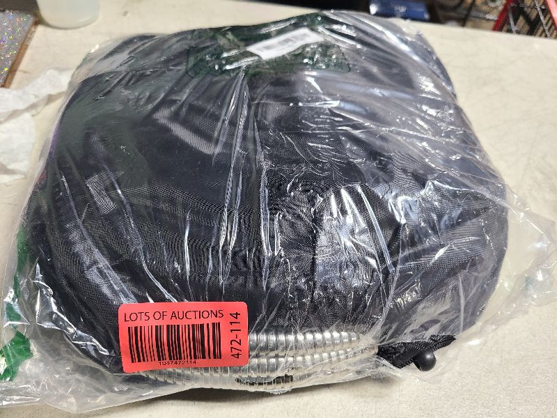 Photo 1 of 100FT Metal Garden Hose 304 Stainless Steel Flexible Water Hose - No Kink & Tangle Heavy Duty Pipe with Nozzle, Durable 3/4 Metal Fittings and Valve - Rust Proof Puncture Proof for Yard Lawn