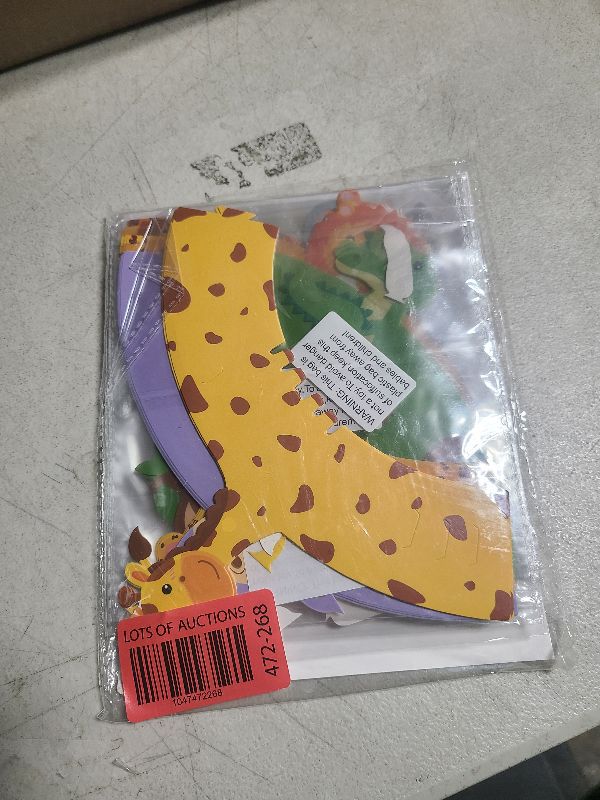 Photo 1 of 48 Pcs Jungle Safari Animal Cupcake Wrappers Wild Party Cake Decorations Jungle Wild Cake Wrappers for Baby Shower Birthday Themed Decorations Safari Party Supplies