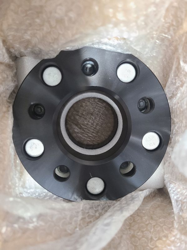 Photo 1 of 5x4.5 to 5x5 Wheel Adapters 4PCS for Je-ep Jk Wk Wj Xk Wheels on Tj Yj Kk Xj Mj Kj Zj, Dynofit 5x114.3mm to 5x127mm 1.25" Forged Conversion Wheel Adapters 1/2" Thread, Bolts Pattern Changed Spacers