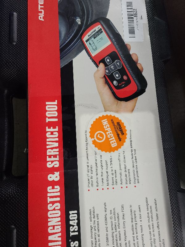 Photo 1 of Autel MaxiTPMS TS408S, TPMS Programming Tool Upgrade of TS501 TS508, All Sensors Relearn Activate Tool, Program Autel MX-Sensor 315/433MHz, TPMS Reset Read Clear DTCs Lifetime Update