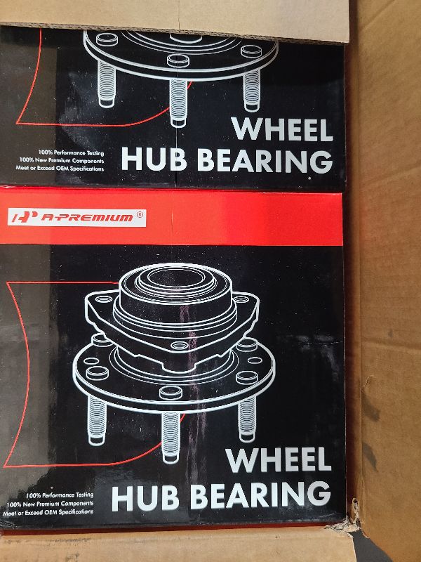 Photo 1 of A-Premium 2 x Rear Wheel Bearing and Hub Assembly with 5-Lug Compatible with Mitsubishi Outlander 2007-2013, Lancer 2012-2017, AWD Only
