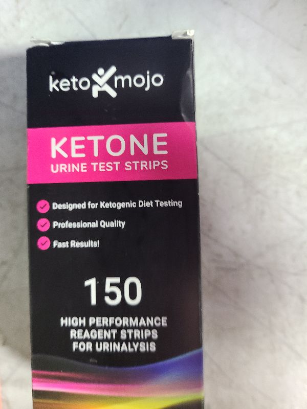 Photo 1 of 150 Ketone Test Strips with Free Keto Guide eBook & Free APP. Urine Test for Ketosis on Ketogenic & Low-Carb Diets. Extra-Long Strips.