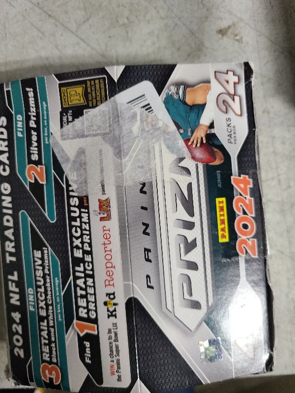 Photo 1 of 2024 Panini PRIZM NFL Football Trading Cards 24-Count Retail Box