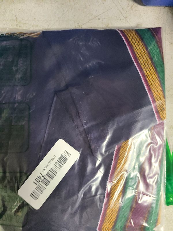 Photo 1 of African Kente Stole, Ghana Scarf, Afrocentric Sash for Kwanzaa, Choir, Black History Month, Graduation - Women, Men, Kids