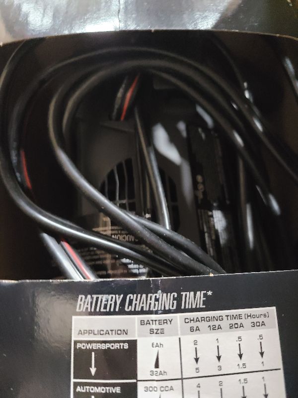 Photo 1 of Schumacher Electric Fully Automatic Car Battery Charger & Engine Starter - 6V / 12V Battery Charger & Maintainer - for Standard, AGM, Gel & Deep-Cycle Batteries - Reverse Hook-Up Protection - SC1281