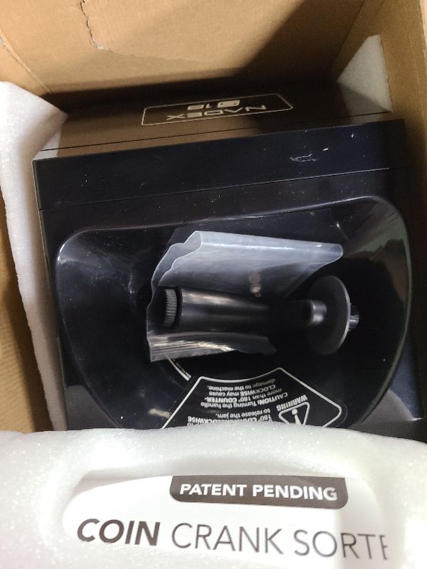 Photo 1 of Nadex S18 Manual Coin Sorter and Wrapper