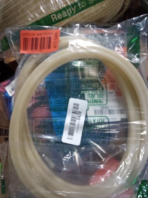 Photo 1 of (1 Set) 8 3/8" Pool Light Lens Gasket and Stainless Pilot Screw - Exact Replacements for Pentair 79101600Z and 79104800 - Compatible with Pentair IntelliBrite, AmerLite, and SAM Amerlite Lights