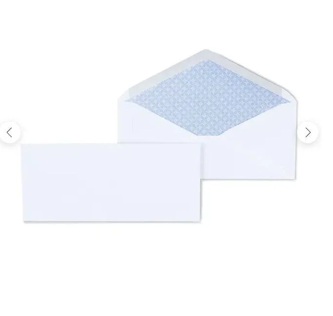Photo 1 of  boxes Staples Gummed Security Tinted #10 Business Envelopes, 4 1/8" x 9 1/2"