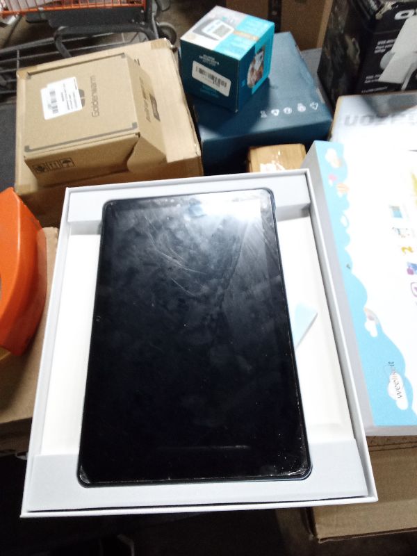 Photo 1 of 2025 Upgraded Kids Tablet, Weelikeit 10-Inch Android 14 Tablet for Kids, 8GB (4+4) RAM + 128GB Storage, 6000mAh Long Battery, Dual Cameras, Great Tablet for Toddlers, Case Included (Blue)