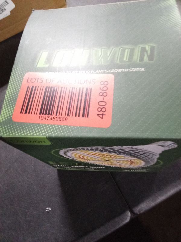 Photo 1 of 30W LED Grow Light Bulbs Full Spectrum, 3500 Lumen Plant Light Bulb, 320W Equivalent Plant Grow Light Bulb, Grow Bulb E26 Base, Grow Light for Indoor Plants, Seed Starting, Pack 1