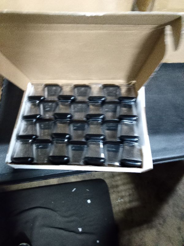Photo 1 of 28 Pcs Chair Leg Sliders for Carpet, Square Chair Glides, Silicone Furniture Leg Protectors Caps, Carpet Protectors Table Feet Covers Cups, Teflon Furniture Pads Sliders (Fit:13/16" ~ 1")