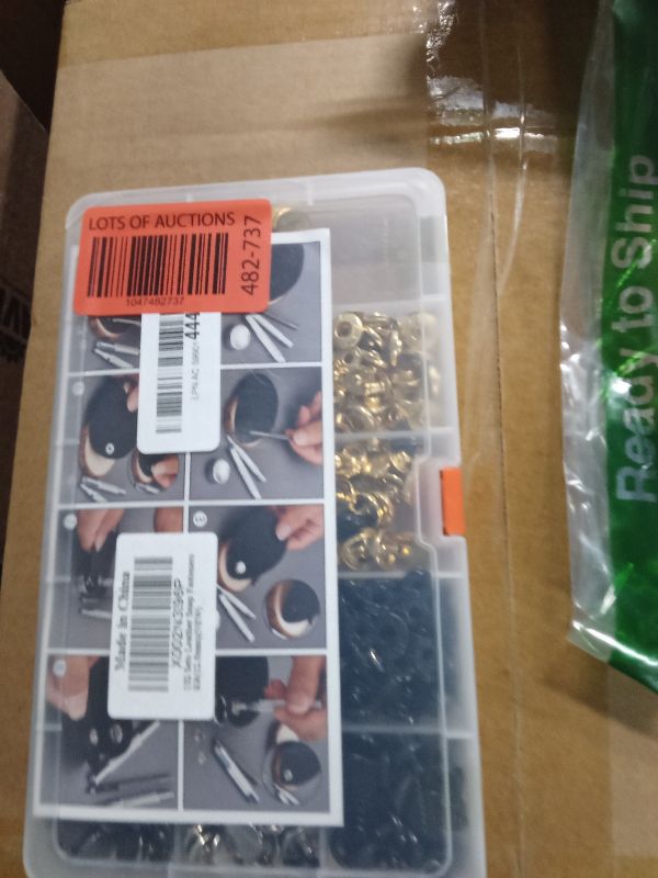 Photo 1 of 132 Sets Leather Snap Fasteners Kit, MSDADA 12.5 mm Metal Button Snaps Press Studs with 4PCS Fixing Tools, Sewing Snaps for Clothes Leather Craft Bracelets Jeans Wears Jackets Bags Belt