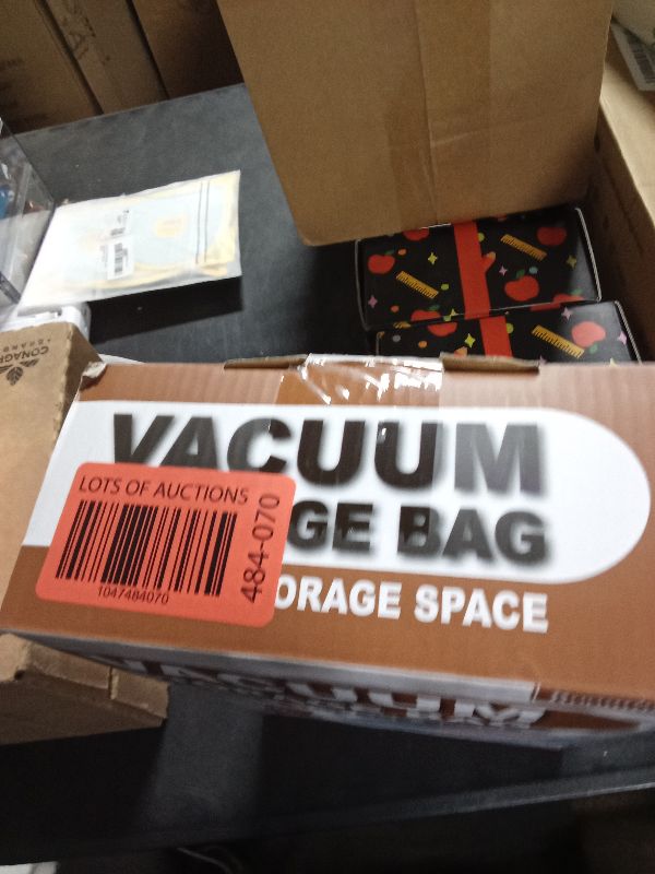 Photo 1 of 10 Small Vacuum Storage Bags with Travel Hand Pump, Small Vacuum Seal Bags for Clothing, Space Saver Bags for Clothes