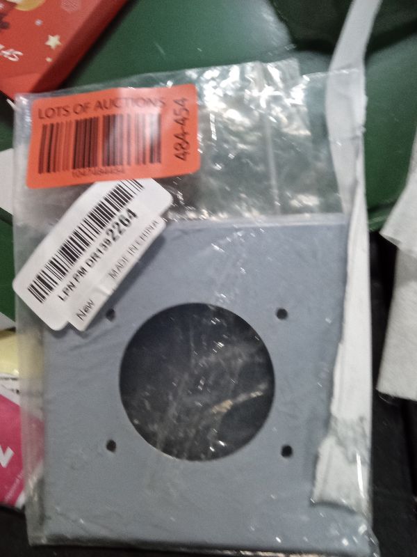 Photo 1 of 1 Set Receptacle Wall Plate Compatible with Hubbell Bryant 313292 SS701 9450A 9405FR and Compatible with NEMA 14-50 Outlet - Stainless Steel Outlet Covers Wall Plate with Screws