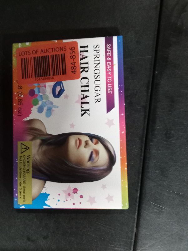 Photo 1 of 8 Colors Temporary Hair Chalk Hair Dye For Girls Kids Adults, Washable Hair Color Makeup For Sport Events Halloween Christmas Birthday Cosplay Festivals Hair DIY Party