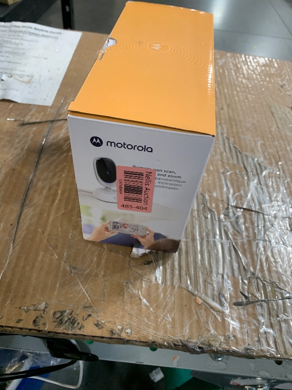 Photo 1 of (SEE NOTES) Motorola Nursery VM75 Video Baby Monitor Camera, 1000ft Range no WiFi 2.4 GHz Wireless, 5" Screen, 2-Way Audio, Temperature Sensor, Night Vision