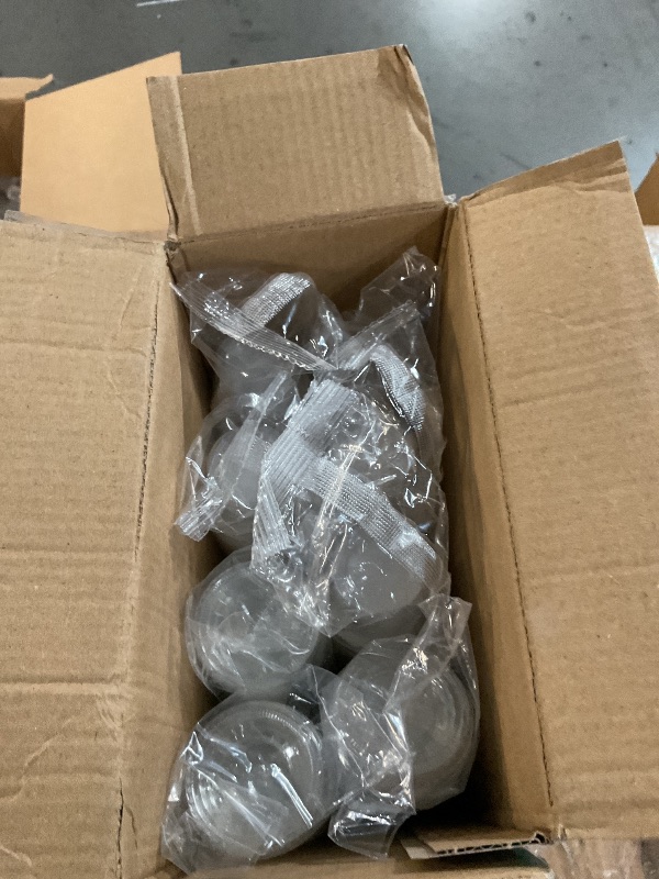 Photo 1 of 400 Sets 1 oz Disposable Plastic Portion Cups with Lids, Small Plastic Condiment Containers for Sauce, 1 oz Jelly Shot Cups