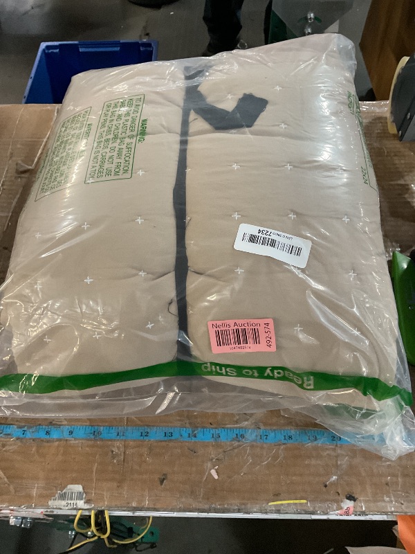 Photo 1 of WDCOZY Beige King Size Quilt Bedding Sets with Pillow Shams, Tan Cream Lightweight Bedspread Coverlet, Quilted Blanket Thin Comforter Bed Cover, All Season Summer Spring, 3 Pieces, 104x90 inches